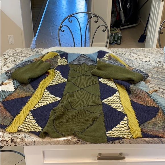 Multicolor Patchwork Sweater - Picture 6 of 8